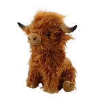 Tyngda Highland Ko Gosedjur 1,3 kg - Värmbar Kramis med Lavendel | Kramisen