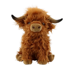 Tyngda Highland Ko Gosedjur 1,3 kg - Värmbar Kramis med Lavendel | Kramisen