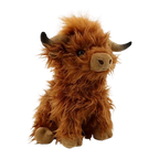 Tyngda Highland Ko Gosedjur 1,3 kg - Värmbar Kramis med Lavendel | Kramisen