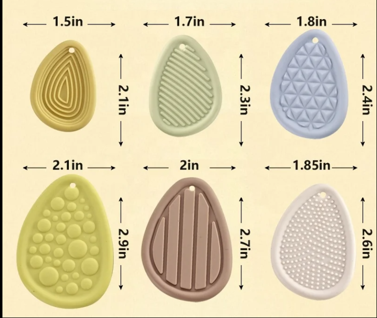 Terapeutiskt sensorisk Fidget för Barn & Vuxna | 6-pack